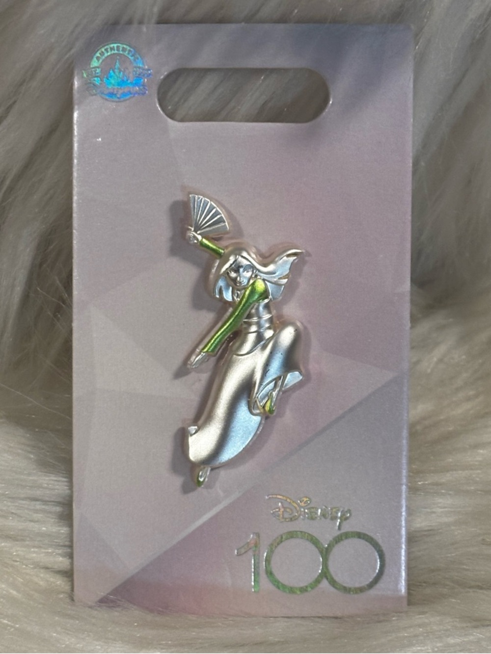 Disney 2023 Platinum 100th Anniversary Mulan OE Pin